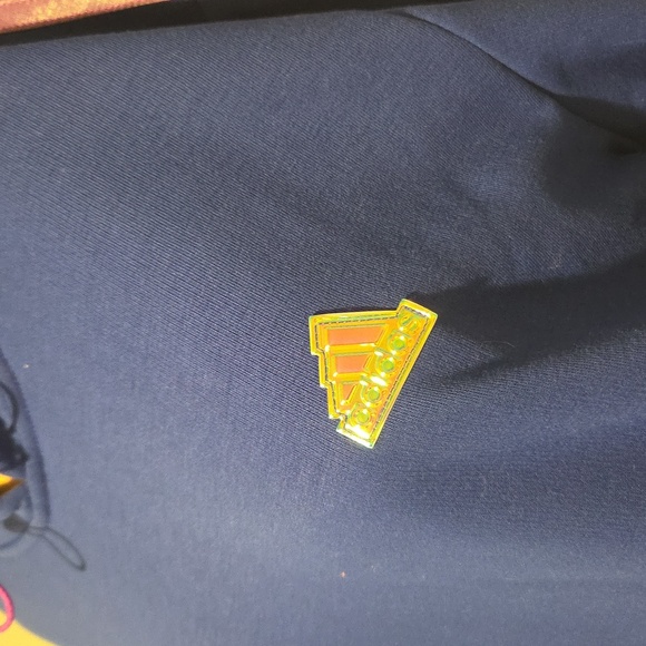 Adidas Blue Oversized Hooded Sweater - Picture 5 of 8